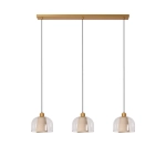GUNHILD lampa wisząca 3xE27 Transparant 30460/03/60 Lucide - zdjęcie dodatkowe 1